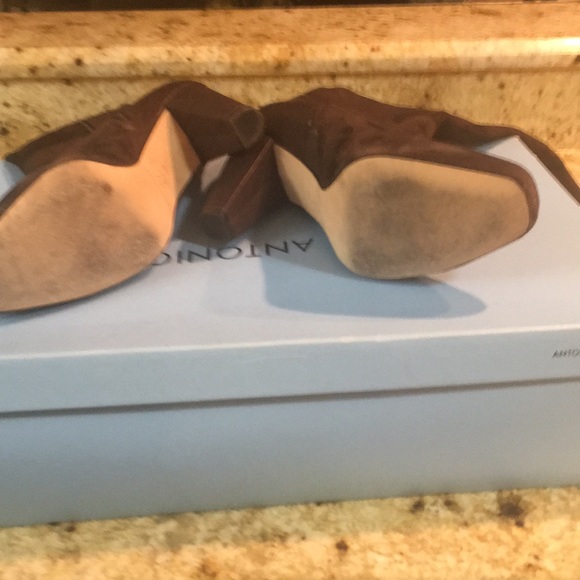 Antonio Melani Leather & Suede Boots - Picture 5 of 6